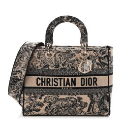 Christian Dior Toile Lady D-Lite Blue