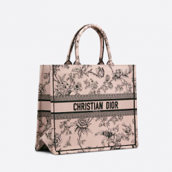 Large Dior Book Tote Powder Pink Dior (42 X 35 X 18.5 Cm)