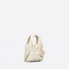 Micro Lady Dior Bag Latte With Diamond Motif