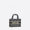 Mini Dior Book Tote Blue Dior (22.5 X 15 X 6 Cm)