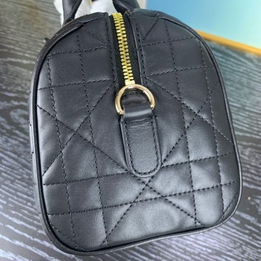 Dior Groove 20 Bag Macrocannage Calfskin Black 20Cm M1364Ubol M900 - Image 11