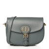 Christian Dior Box Calfskin Small Bobby Bag Gray