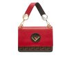 Fendi Kan I F Logo Red Bag 25Cm