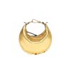 Fendi Fendigraphy Nano Mini Leather Mini Bag Metallic Gold 16Cm
