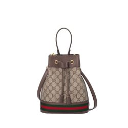 Gucci Ophidia Small Gg Bucket Bag Brown 17Cm ?550621 96I3B 8745