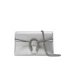 Gucci Women's Dionysus Super Mini Crossbody Bag Silver 16Cm 476432 1Trbn 8173