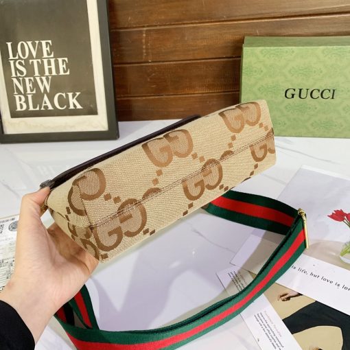 Gucci Gg Sling Bag Brown 25Cm - Image 6
