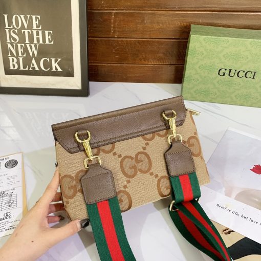 Gucci Gg Sling Bag Brown 25Cm - Image 9