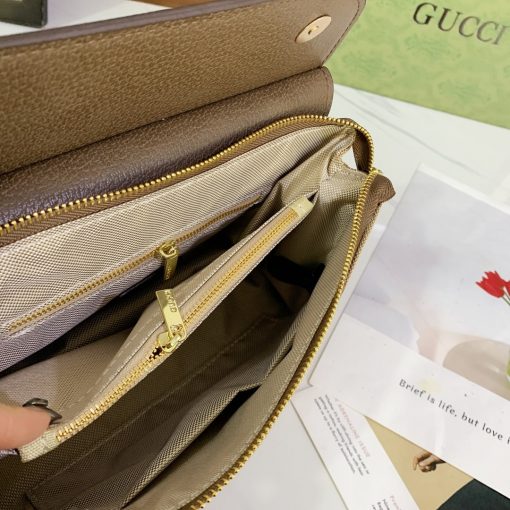 Gucci Gg Sling Bag Brown 25Cm - Image 10