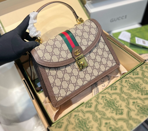 Gucci Ophidia Gg Mini Shoulder Bag 25Cm 696180 96Iwg 8745 - Image 6