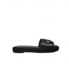Chanel Black Slide Cc Logo