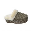 Gucci Slipper Mit Gg Horsebit Monogram In Brown