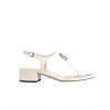 Gucci Double G Sandal Leather White 674840 Bko00 9022