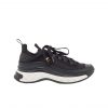 Chanel Logo Low Top Trainer Sneakers Black G35617