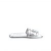 Dior Every D Slide Embossed Lambskin Silver
