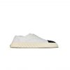 Chanel Cc Sneakers Canvas Mix In White