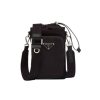 Prada Re Nylon Smartphone Case Black 18Cm 2Zh1552Dmif0002