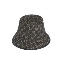 Gucci Gg Supreme Denim Bucket Hat Black