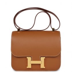 Hermes Constance 1-24 Gold Epsom Gold Hardware