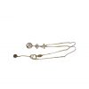 Louis Vuitton Color Blossom Lariat White Mother-Of-Pearl And Diamond Necklace Q94262