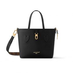 Louis Vuitton Neverfull Bandouliere Inside Out Bb Monogram Black 19Cm