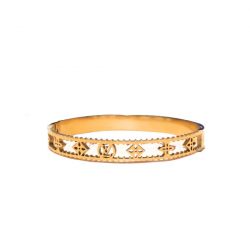 Louis Vuitton Monogram Cuff Gold