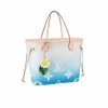 Louis Vuitton Neverfull Mm Blue 33Cm