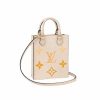 Louis Vuitton Petit Sac Plat Monogram White 17Cm