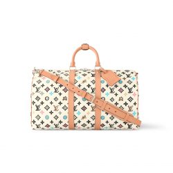 Louis Vuitton Keepall Bandouliere Vanilla 40Cm M25233