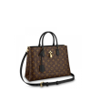 Louis Vuitton Flower Tote Bag 34Cm Brown M43550
