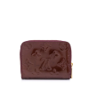 Louis Vuitton Verni Zippy Coin Wine Brown Wallet 11Cm M61231