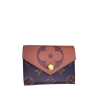 Louis Vuitton Monogram Zoe Wallet Pink 9.5Cm M80725