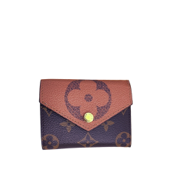 Louis Vuitton Monogram Zoe Wallet Pink 9.5Cm M80725