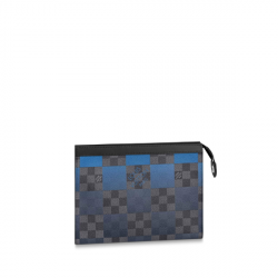 Louis Vuitton Discovery Pochette Damier Graphite Giant Clutch 27Cm N60412