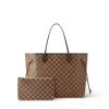 Louis Vuitton Damier Ebene Neverfull Gm Brown And Light Pink 40Cm N41357