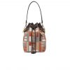 Fendi Mon Tresor Mini Bag Multicolor Canvas 18Cm 8Bs010Apkef1Mb5