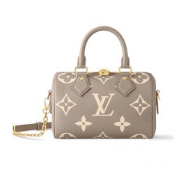 Louis Vuitton Speedy Bandouliere 20 Tourterelle Gray 20Cm M46575