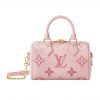 Louis Vuitton Speedy Bandouliere 20 Pink 20Cm