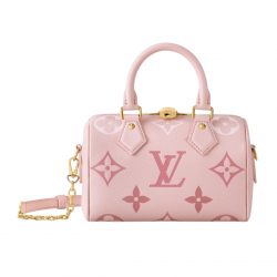 Louis Vuitton Speedy Bandouliere 20 Pink 20Cm