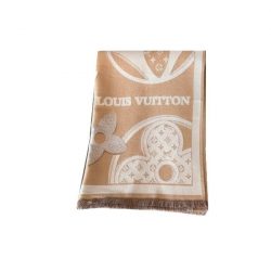 Louis Vuitton Cashmere Scarf Beige