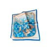 Louis Vuitton Straps Square Scarf Blue