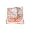 Louis Vuitton Straps Square Scarf Orange