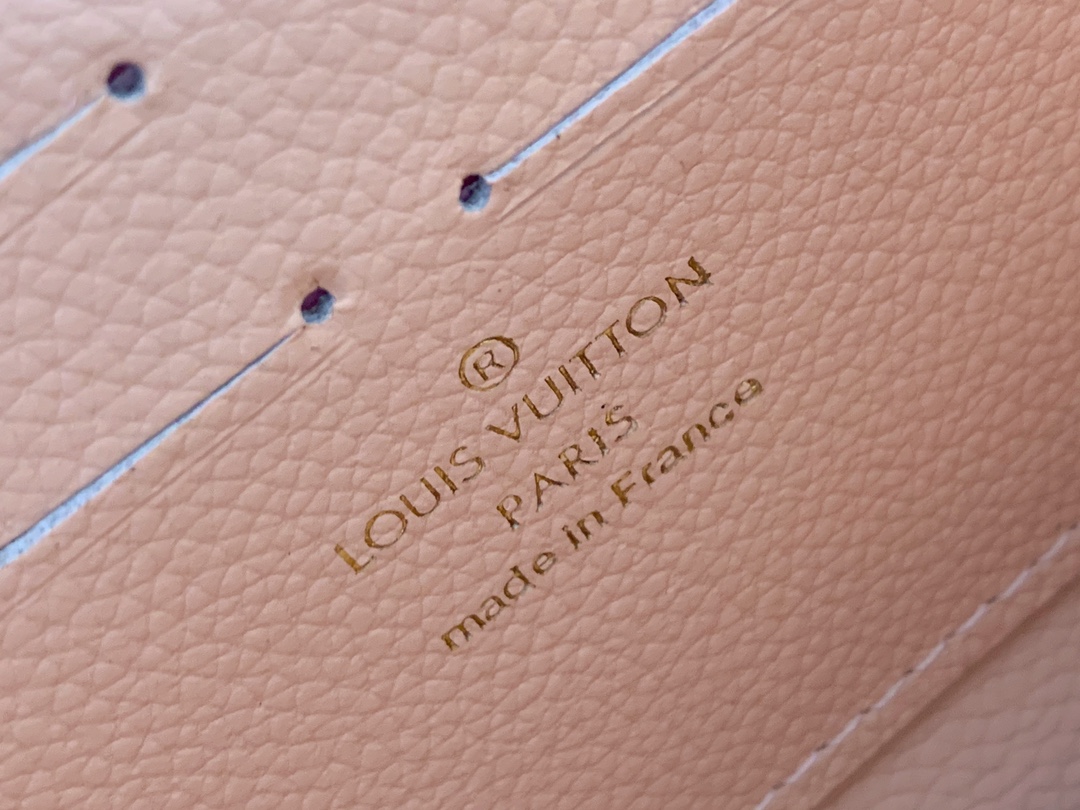 Louis Vuitton Zippy Wallet Pink 19Cm - Image 7