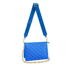 Louis Vuitton Coussin Blue Red 26Cm