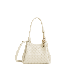 Bottega Veneta Women's Small Parachute Sea Salt