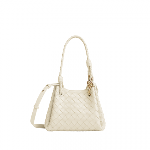 Bottega Veneta Women's Small Parachute Sea Salt