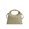 Bottega Veneta Women Mini Hop Bag Travertine