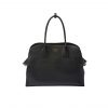 Prada Large Leather Tote Bag With Buckles Black 32Cm 1Bg508 2Cys F0002 V Ooo