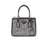 Prada Galleria Satin Mini Bag With Crystals Metal 23Cm 1Ba906 2Awl F063R V Eoy
