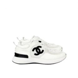 Chanel Cc Sneakers White